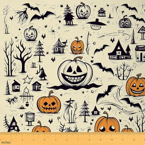 Loussiesd Kinder Bau Stoff 92x150cm Ausrüstung LKW Stoff Meterware für Stühle Cartoon Bagger Traktor Dekorative Patchwork Stoffe Baufahrzeuge Stoffpaket