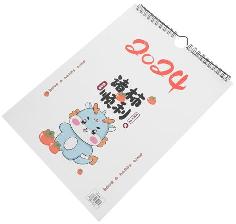 VILLFUL Wandkalender Zum Aufhängen Abreißkalender Für Täglichen Gebrauch Monatskalender Aus Zuverlässigem Vertikaler Kalender Für Zuhause