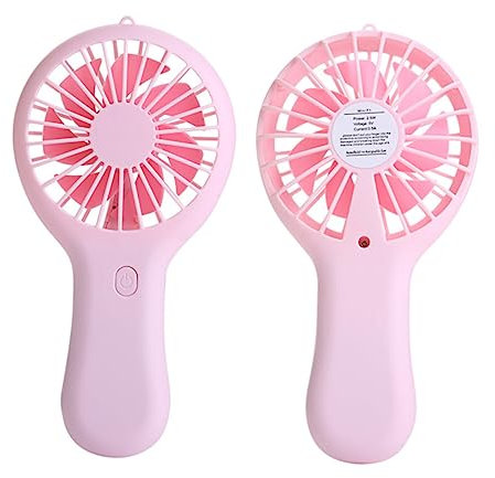 CAXUSD 1 Pieza Mini Ventilador Ventilador Portátil Usb Abanico Portátil Rosa