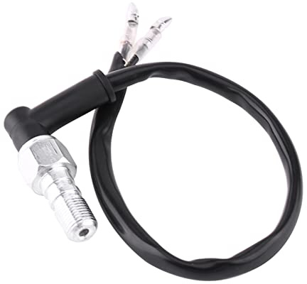 OPPWONG Motorradlichtschalter, Hydraulischer Bremslichtschalter Universal Bremslichtschalter Bremsdruckschalter Universal Motorrad Heck mit Unterlegscheiben für Motorradfahrräder Roller (M10x1.25)