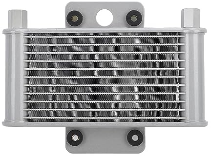 Transmission Oil Cooler Radiator Aluminium Engine Radiator for Motorcycle Dirt Bike ATV Cools Engine Temperature for 50CC-250CC Engines