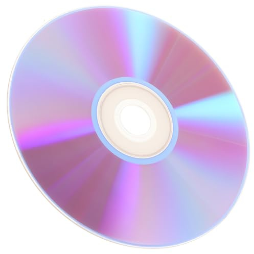Angoily Dischi Dvd Vuoti CD Audio Registrabile Cd-r Alta Capacità per Masterizzazione Veloce e Archiviazione Dati, Set Portatile per Musica e Registrazioni Telefoniche