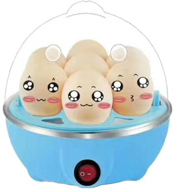 Cocedor De Huevos - Acero Inoxidable | Hervidor De Huevos Eléctrico De Una Sola Capa Con Apagado Automático | Vaporizador De Huuevos Para Rellenos, Blandos Y Duros Con Uso Para Preparación Rápid