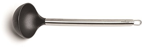 Excelsa 60029 Mestolo, Nylon, Nero/Argento, 35x8x7 cm