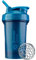 BlenderBottle Shaker Classic V2 avec Boule en Acier Inoxydable, Parfait pour Les Boissons protéinées, Passe au Lave-Vaisselle, 600 ML, Bleu océan