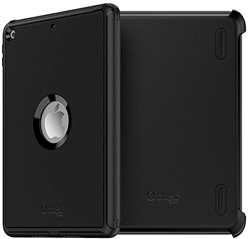 OtterBox Defender Series Schutzhülle für iPad 24,6 cm (9,7 Zoll) 5. (2017) und 6. (2018) Generation, Keine Einzelhandelsverpackung, Schwarz
