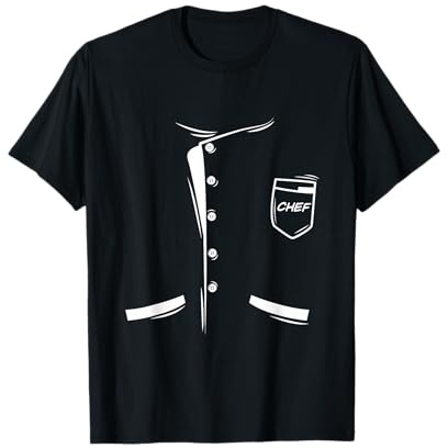 Veste de chef pour les cuisiniers I Cuisiner I Chef T-Shirt