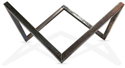 MOODZ Outdoor Living - Piedi in carbonio tipo 1 Ø80 - Supporto per focolare - Design elegante - 80x74x33 cm