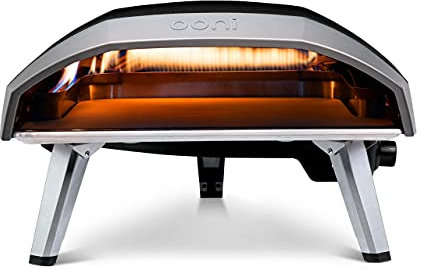 Ooni Koda 16 Gas Pizzaofen – 50 mBar Outdoor Pizzaofen Gas – Gartenofen für Grillen, Kochen und Backen – Gartenofen für Pizzas – Pizza Oven – Backt Pizzen in nur 60 Sekunden - (DE|AT- 50 mBar)