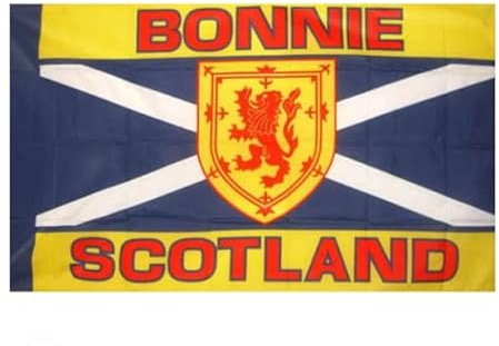 FlagSuperstore - Bandiera della Scozia Bonnie 100% poliestere con occhielli