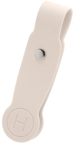 HKNR Magnetic Hat Clip for Travel, Strong Silicone Hat Holder for Bag Backpack Luggage, Hands Free Travel Accessories for Women & Men, Secure Grip for Sun Hats & Caps - Beige