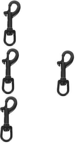 KITANDOVE 4 Stücke Robust Edelstahl Swivel Haken Snap Tauchen Zubehör Für Hund Leine Sport Ausrüstung