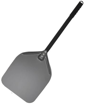 Pizza Shovel 12 13 14 Pizza Peel Long Handle Super Smooth Paddle Lightweight Pizza Turning Outdoor Oven Accessories Pizza Shovel Nonstick For Baking(Black 14inch 91cm)
