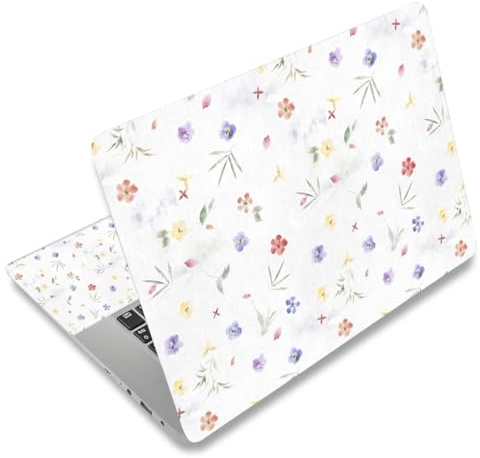icolor Laptop Skin Aufkleber Folie Cover Vinyl Aufkleber für 13 13,3 14 15 15,4 15,6 Zoll Notebook Schutzfolien Laptop Selbstklebend Kunst Dekorative Schutzhülle (LaptopSkin82)