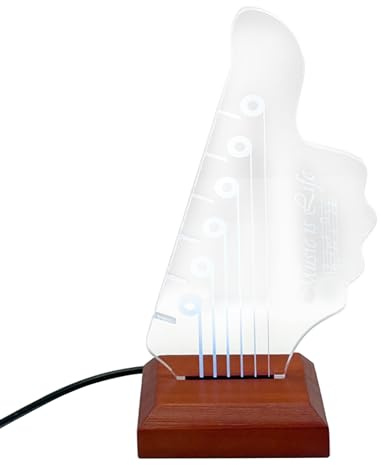 Supporto per plettro per chitarra con base per riporre e visualizzare i plettri in acrilico elettrico supporto acrilico per plettro per chitarra