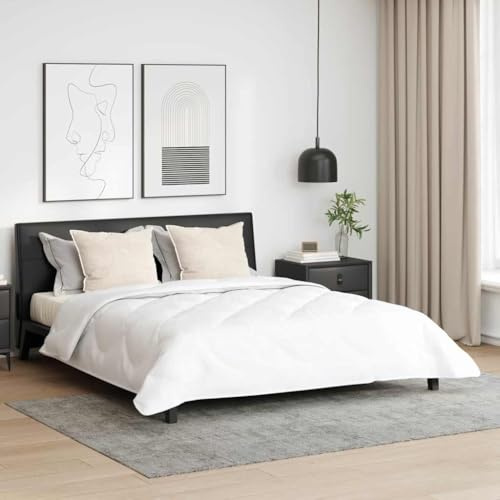Générique Duvet d'été Simple avec Oreiller 3 pcs Blanc Microfibre,Maison & Jardin,Linge,Literie,Dessus-de-lit & couettes,Blanc,7.55 KG,3377326