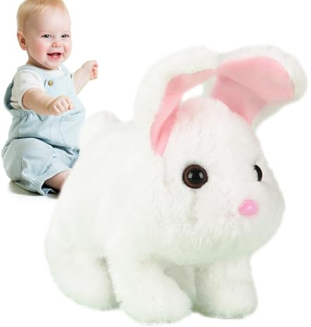 Yianyal Electronic Pets - Walking Bunny Toy with Sound | Electronic Rabbit Toy,for Kids Boys Girls Birthday Christmas Easter