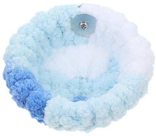 KALLORY Plush Bird Nest Small Parakeet Bed Warm Soft Nesting Box for Cage with Coral Fleece Suitable for Budgies Lovebirds and Small Birds