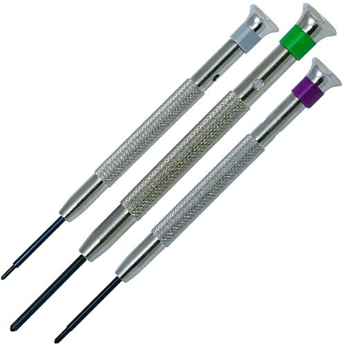 3 tournevis cruciformes pour horloger - Tournevis cruciforme pour la réparation de montres