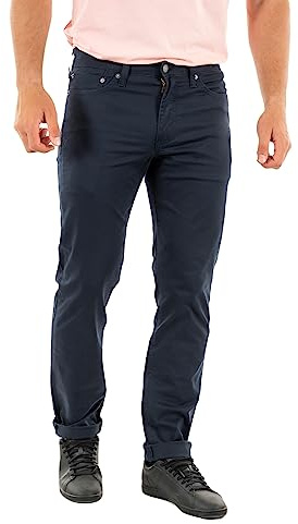 Levi's 511 Slim Vaqueros, Baltic Navy Sueded Sateen Wt B, 32W / 34L para Hombre