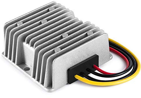 MGGi Voltage Buck Converter Regulator DC 24V to DC 12V 20A 240W Waterproof Power Transformer, Voltage Reducer, High-Power DC/DC Power Supply Module Buck Transformer, for Golf Cart, Forklifts, Car