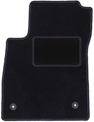 Wielganizator Automatte – Passend für Opel Mokka X Crossover 2016- – Velours – Autozubehör - Auto Fußmatten – Fußmatte Auto – 1-teilig - schwarz