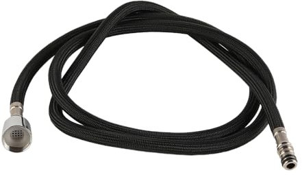 Laroal Tuyau de rechange pour robinet de cuisine, tuyau flexible rétractable en nylon de 150 cm pour robinets extractibles, adapté à la cuisine et à la salle de bain