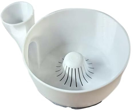 Limpiador de frutas, cuenco portátil para limpiar verduras, impresión 3D, giratorio automático de lavado de alimentos, diseño de drenaje fácil, para patatas, zanahorias, bayas, preparación de comidas