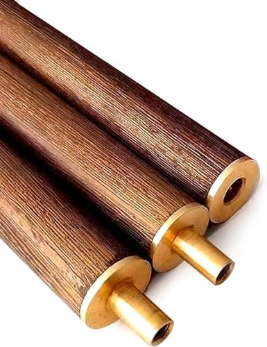 HBALDTEDC Tai Chi Ruler Stick Bang Rod, Wooden Tai Chi Ruler for Qigong and Martial Arts Multiple Sizes(B,130cm)