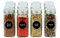 ZENO Spice Jars with Shaker Lids 12 Pack | Spice Shaker Jars | Spice Jars with Lids | Glass Storage Bottles | Screw Top | Herb Containers | Seasoning Shaker | Empty Jars with Labels