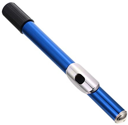 WHAMVOX Flöte Kopfrohr Kunststoff Flöten Blasinstrumente Teile Flöte Joint Musikinstrument Flöte Teile Flöte Ersatzteile Metall