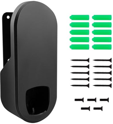 HEENVN Tesla Charging Cable Holder Organizer Wall Mount Connector Holder Charger Cable Holder Bracket Station for Tesla Model Y Model 3 Model S Model X Outdoor Accessories