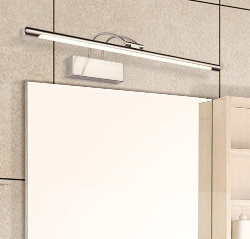 SSNCcNC B, Amerikanischen Spiegelleuchte 12W LED Retro Schrankleuchte Badleuchte Spiegellampe Badlampe Wasserdicht badezimmerlampe Warmes Weißes Licht 3000K Wandleuchte Bilderleuchte