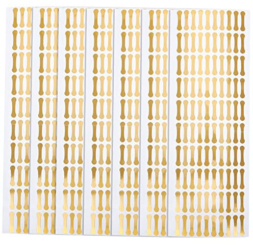 Gogogmee 500pcs Tamper Stickers Self Adhesive Tamper Evident Labels for Food Freshness and Safety Tape Sealed Stickers for Packaging