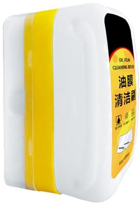 Lingettes nettoyantes pour film d'huile, émulsion nettoyante de film d'huile | Dissolvant de film d'huile pour vitres de voiture avec brosse de nettoyage | Nettoyant de film AC