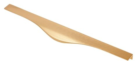 GTV – Tirador para muebles PICADO, tirador de borde de aluminio, herrajes modernos para muebles, tirador minimalista para armario, cómoda, cocina, incluye tornillos de montaje, diferentes longitudes