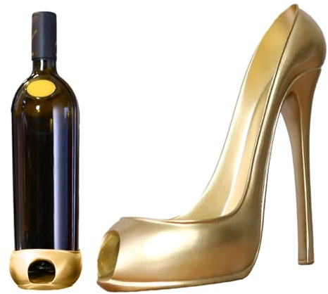 Rack Per Bottiglia Di Vino - Supporto Per Vini Con Scarpe A Tacco Alto | Per Cesto Regalo Da 8 Pollici Alti, Porta Bottiglia Di Vino Per La Decorazione Della Festa Di Nozze