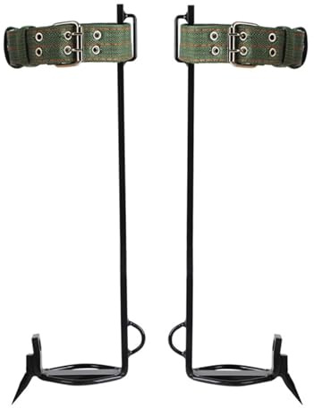 YFDGD Tree Climbing Equipment Tree Climbing Tools Big Crutch Unicorn Foot Tackle Cat Claw Iron Shoes Buckle For