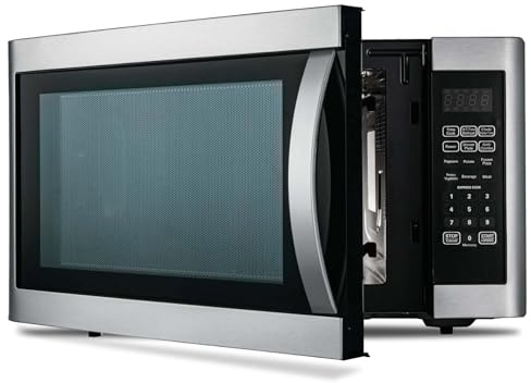 Techomey Microondas con Grill 42L, Horno Combinado 1100W y Grill 1200W, 11 Niveles de Potencia, con Bandeja Giratorio, Fácil de Limpiar