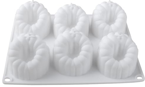 Warmhm Stampo in Silicone per Dolci al Lampone 6 Cavità Resistente Alte Temperature Riutilizzabile per Mousse Fondente e Dessert Creativi Adatto per Decorazioni Fai da Te e