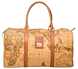 ALVIERO MARTINI Borsone medio in geo classic NATURAL - coll. continuativa