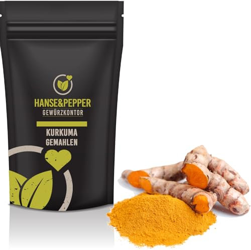 1kg Kurkuma Gewürz gemahlen in Lebensmittelqualität - Premium Serie