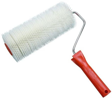 ROTIX Stachelwalze Entlüftungsroller 25 cm breit für Estrich und Nivelliermasse (31 mm Stachel)