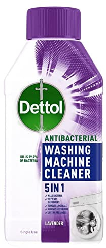 Dettol 5in1 Single Use Lavender Washing Machine Cleaner, 250ml
