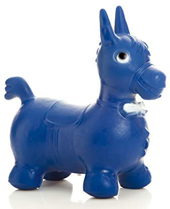 Togu Hüpftier Bonito das Hüpfpferd, Made in Germany, blau