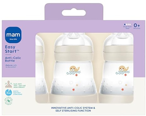 MAM Easy Start Anti-Colic 160ML 3PK - Unisex (2)