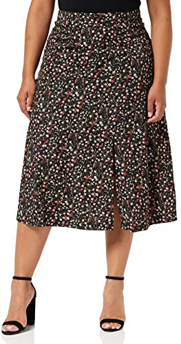 Louche Kiyo-Wax-Flower Jupe, Multicolore, 38 Femme