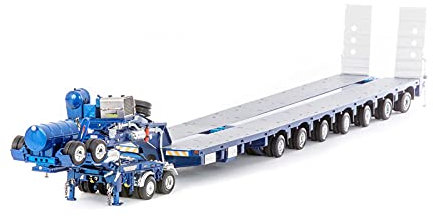 Drake for Drake Remorque 7x8 2x8 Dolly Bleu métallisé 1/50 Modèle camion