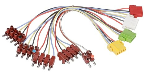 easyPART passend für Bauknecht 481231028168 Adapterkabel für Kochfeld Herd | Scholtès, Herdplatte, Kochstelle, Kabel, C00381871, 146808, Kompatibel mit Whirlpool, Ignis, Indesit, Ariston, Hotpoint