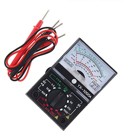 ULTECHNOVO High Precision Digital Multimeter LCD Display Voltmeter Power Monitoring Tool for Electrical Work Auto-Ranging Multi Tester